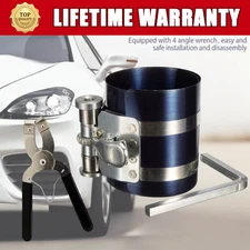 Piston Ring Compressor Installer Plier Remover Expander Tool Kit 2 1/8" to 7"