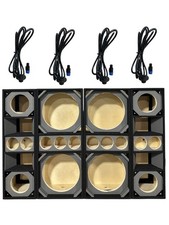 CHUCHERO FOR SPEAKER 12" 4 DRIVER 2T 2LA BOX BRAZILIAN STYLE FREE CABLE PLUGS