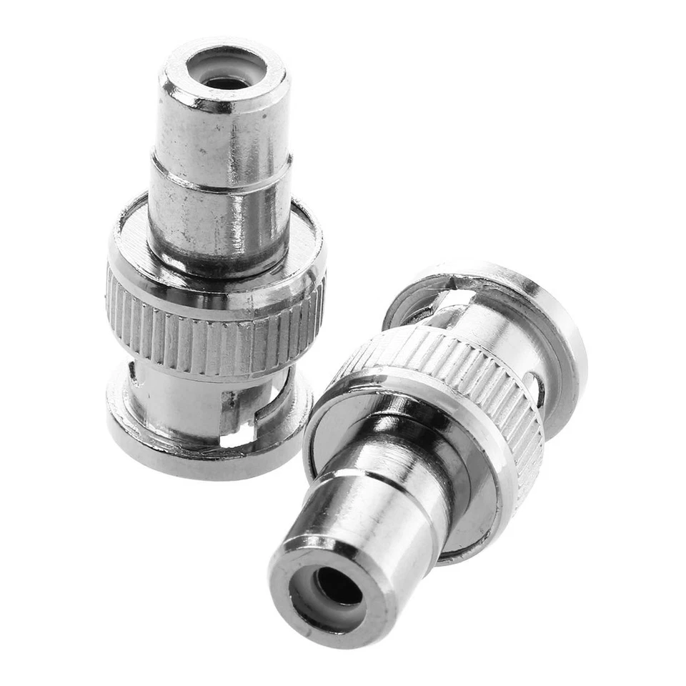 5 Pcs BNC Male Plug to  Female  Coaxial Connector for CCTV Video D7W52276 - Image 2 of 4