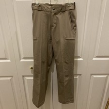 Blauer Pants Tactical Men 8666 Silver Tan LT211519 RN 78845 Size 28 REG Rip Stop