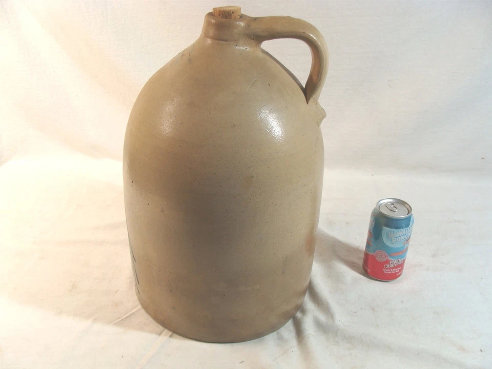 Antique 19C Flack & Van Arsdale Cornwall Canada Stoneware Bird Jug - Image 4 of 4