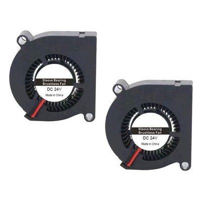 HzdaDeve DC 24V 5020 Blower Fan Axial Cooling Fan Extruder Hotend Heat Sink F...