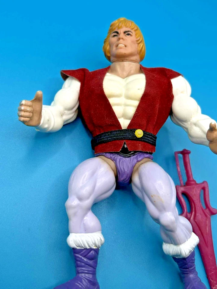 Figura Completa De Colección 1981 MOTU Prince Adam He-Man Masters Of The Universe Foto 3 de 4