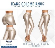 LOWELL JEANS COLOMBIANOS, Butt Lifter High Waist Fashion Push Up Jeans 503475