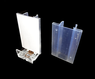 Labelhalter 40x Aufsatzplatte für Pusher Vorschubsystem Label Zigarettenregal
