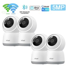 ieGeek 360° Funk 5MP Überwachungskamera 2,4/5GHz Baby WLAN IP Kamera Auto Track 