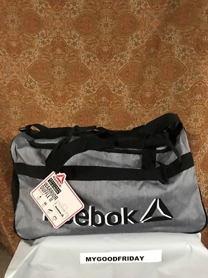 Reebok Warrior Duffle II Medium Grey MSRP $60