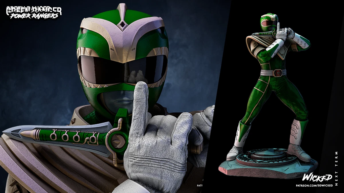 Power Rangers Green Wallpaper