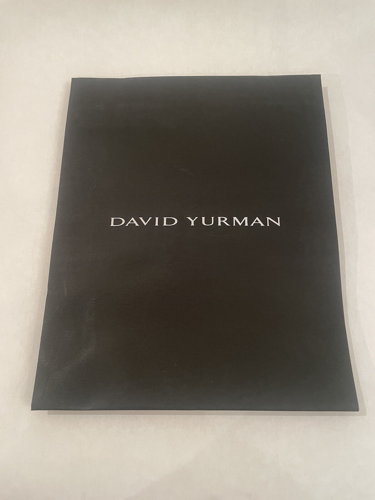 DAVID YURMAN Gift Lot Gift Bag, Jewelry Pouch, 2 Cleaning Cloths