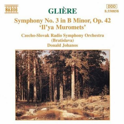 Gliere: Symphony 3 Reinhold Gliere, Donald Johanos, Czecho-Slovak Radio Symphon
