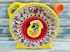 Vintage 1989 Mattel See 'N Say Disney Mickey Mouse ABC's Toy -Working 