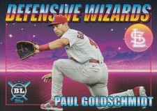 2021 Topps Big League Baseball Defensive Wizards Insert PAUL GOLDSCHMIDT