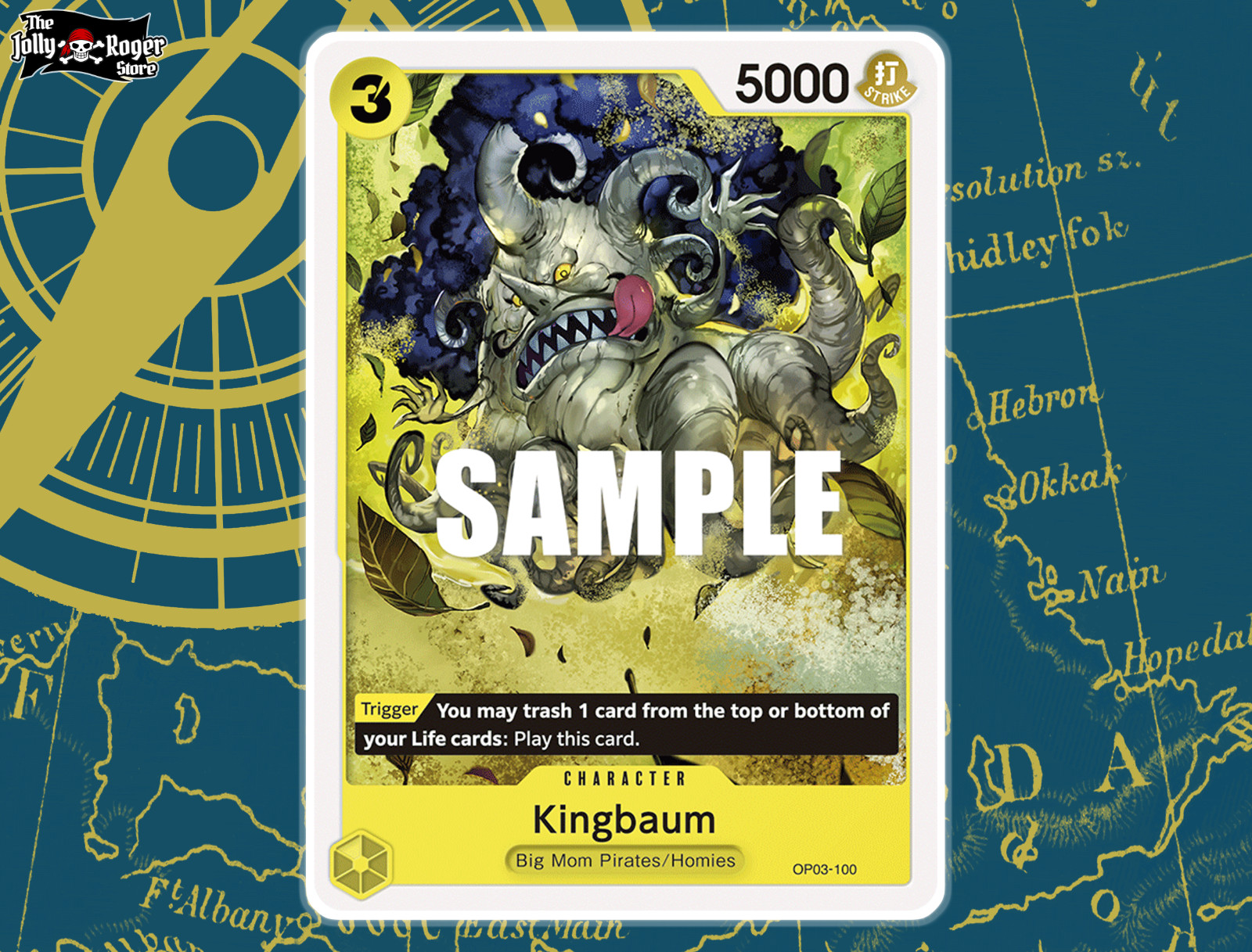 OP03-100 - Kingbaum | ONE PIECE Card Game