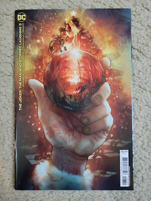 2022 The Joker 3E: The Man Who Stopped Laughing; Sarmento Holiday Variant NM 