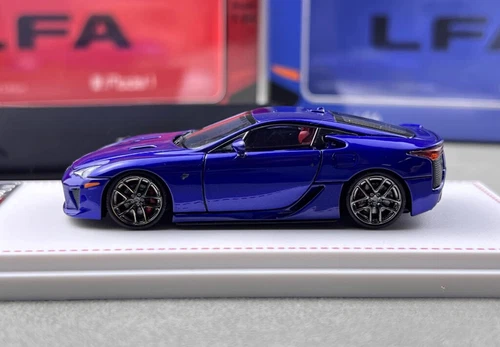 FH 1:64 Blue LFA Coupe Racing Sports Model Diecast Metal Car - Picture 6 of 11