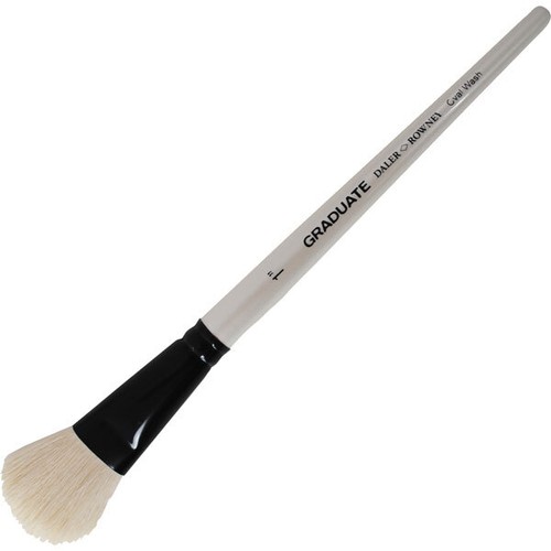 Pinceau Plat Graduate – Daler Rowney, Effet Badigeon, Taille 1, Idéal Pour Peinture Débutants Et Amateurs