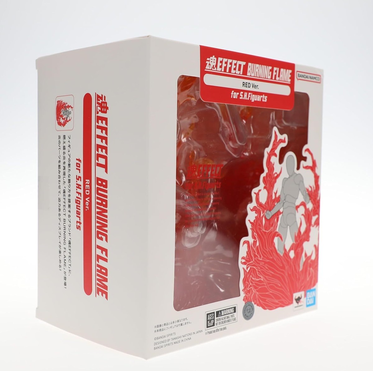 BANDAI - TAMASHII NATIONS 魂EFFECT BURNING FLAME BANDAI TAMASHII EFFECT BURNING FLAME RED Ver. for S.H.