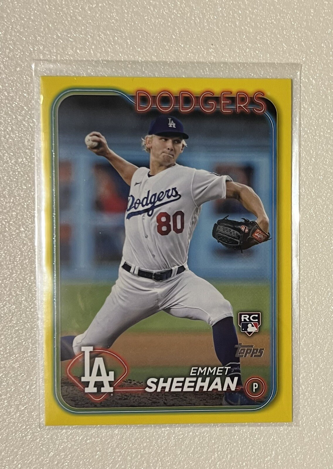 2024 Topps Series 1 Emmet Sheehan Yellow #283