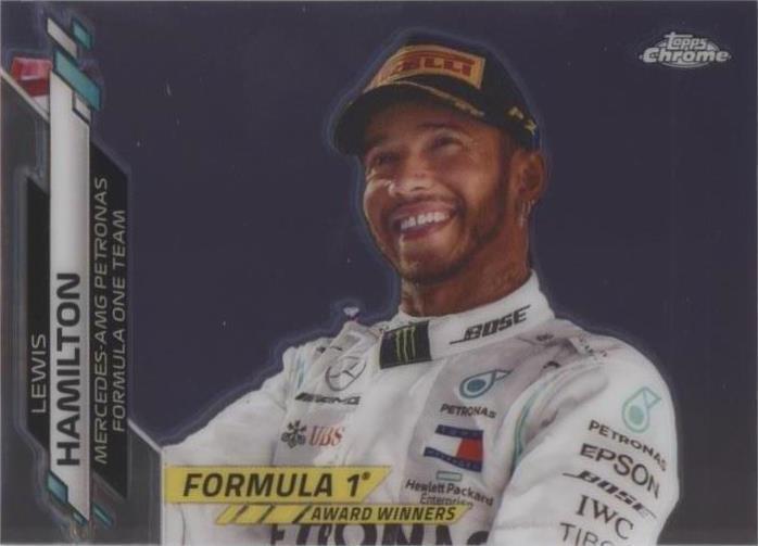 2020 Topps Chrome Formula 1 - Lewis Hamilton #197 - 1 of 1