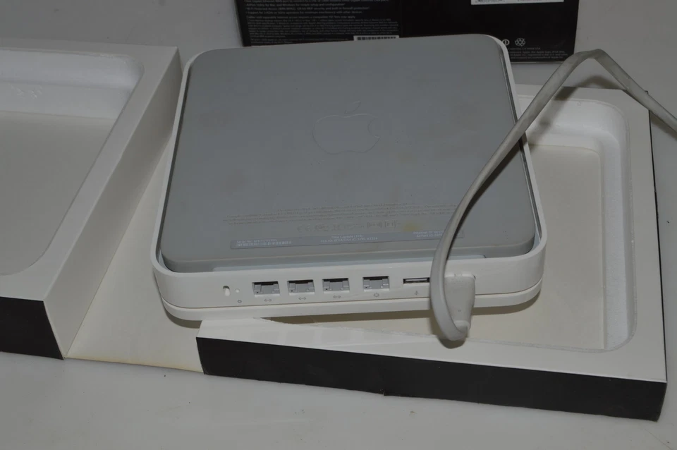 ^^ APPLE TIME CAPSULE Bcga A1254 Plus 500GB Externe Festplatte Router (UGK83) - Bild 4 von 4