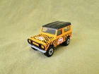 Vintage Matchbox: Orange Land Rover Ninety Safari Park