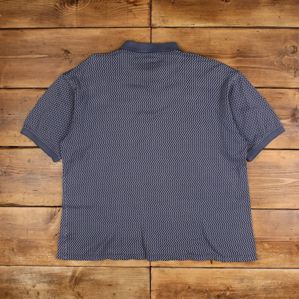 Vintage Polo Shirt T Shirt 2XL Pebble Beach Blue Tee - Изображение 2 из 4