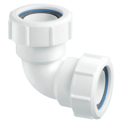 13 x Mcalpine Multifit 90 Grad Bogen 32 mm (1,1/4'') Sanitär Restposten. MS4
