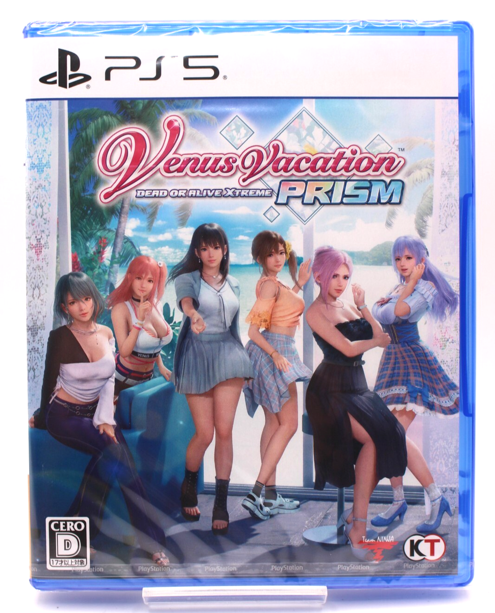 プランクプロジェクト PERVERZE LEINWANDE JUN MIKAMI Venus Vacation Prism Dead or Alive Xtreme PS5 Japanese Version