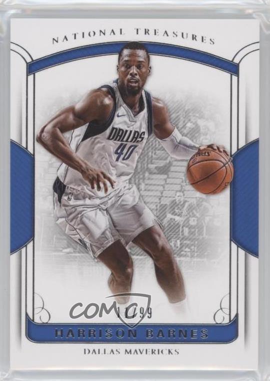 2017-18 Panini National Treasures /99 Harrison Barnes #11