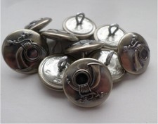 10 Posthorn - Knöpfe Knopf für Post - Uniform WWII BRD Reichspost Weimarer Rep.?