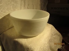 Vintage Hamilton Beach Racine, Wisconsin White Mixing Bowl No 17 by Pyrex USA