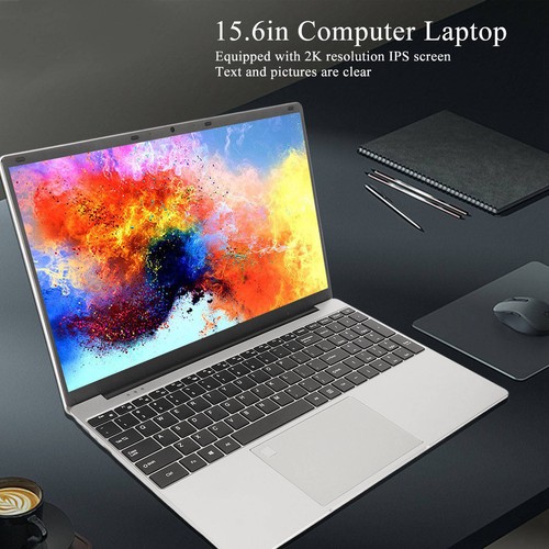 15.6 Inch Laptop For Celeron N5095 Processor 1920x1080 16GB RAM 512GB BST - Afbeelding 12 van 24