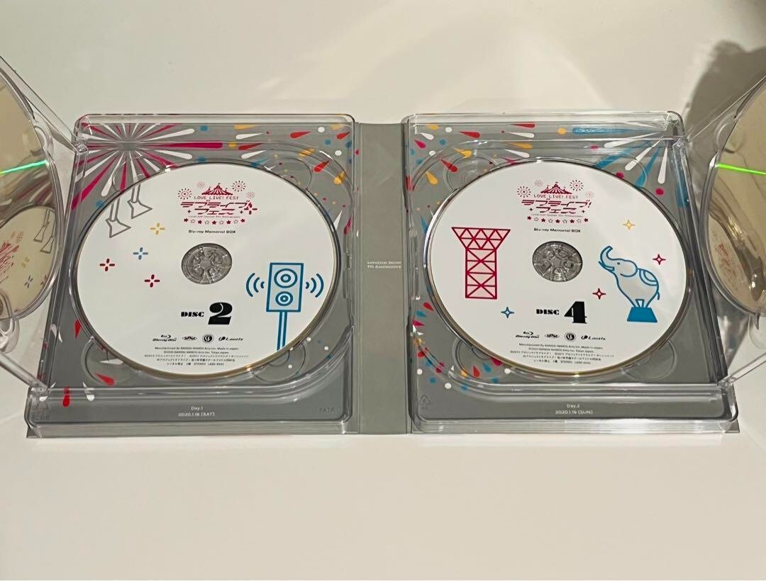 Love Live Fest Blu-ray Memorial Box LoveLive Series 9th