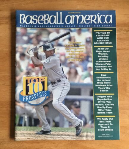 Baseball America Magazine 2007 Adam Jones Seattle Mariners Cover No Label