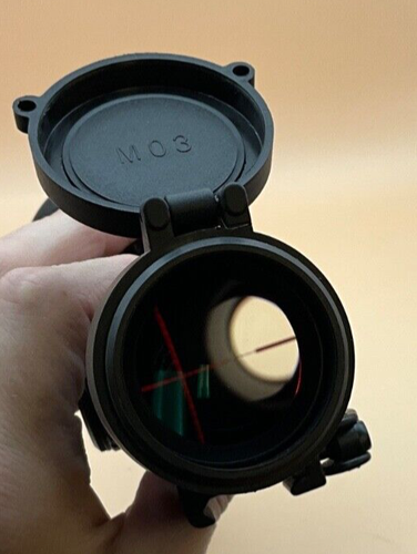 NOS BLACK UTG 3-9X32 1” BUG BUSTER SCOPE MIL-DOT SIGHT W/ RINGS (#16) - Picture 9 of 9
