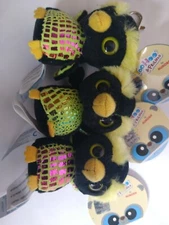 3" Macaronee Clip-On Keyclip Small Soft Plush Keychain - Aurora World, Inc.3 pc.