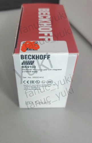 1 PCS BK9103 BECKHOFF Modules BK9103 Brand New By DHL Fast Shipping - Picture 1 of 1