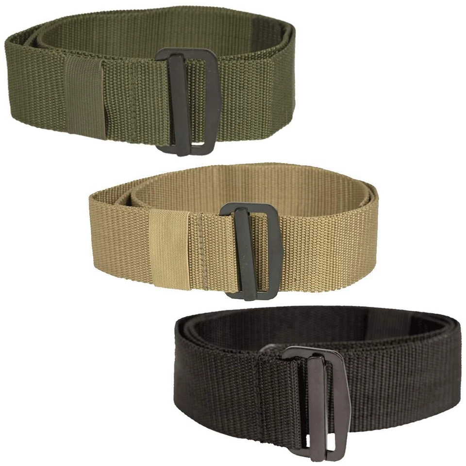 Mil-Tec Army BDU Trouser Belt Military Combat Tactical Security Metal Buckle