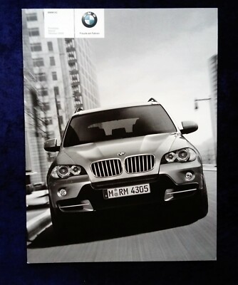 BMW X5 Reihe, Preisliste 10.2008 Modelle: X5 xDrive 3.0i und 48i; xDrive 30d 35d