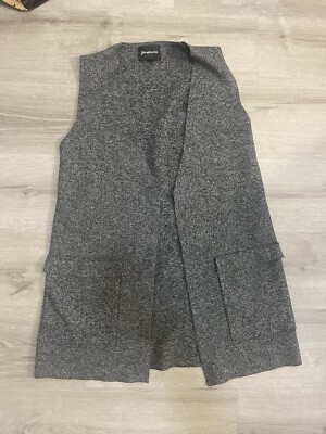 Astradivarius Sweater Dress Sleeveless Grey Size US Small