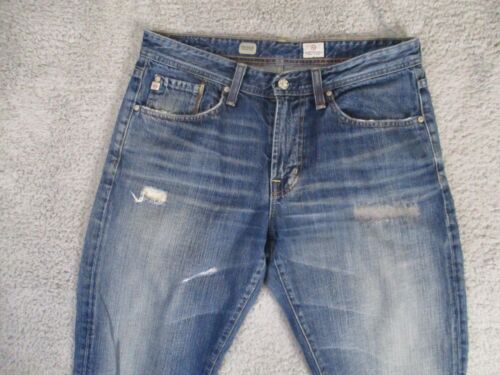 Jeans Adriano Goldschmied uomo 32x32 Protege gamba dritta USA AG-ed 49 sbiadito - Foto 2 di 16