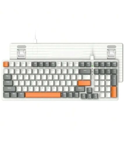 Mechanical Gaming Keyboard Full Size, K3 LED Rainbow Backlit Wired  - Picture 1 of 6