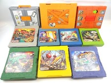Lot of (10) Vintage Matchbox Pop-Up Fold & Go Playsets 2005-2008 Mattel-Used