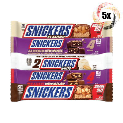 5x Packs Snickers Variety Flavor King Candy Bars | Mix & Match | Fast Shipping!