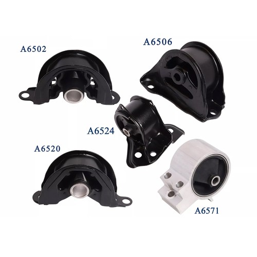 5PCS Motor Mounts Replacement for 1994-2001 Acura Integra 1.8L L4 Manual Trans - Zdjęcie 1 z 6