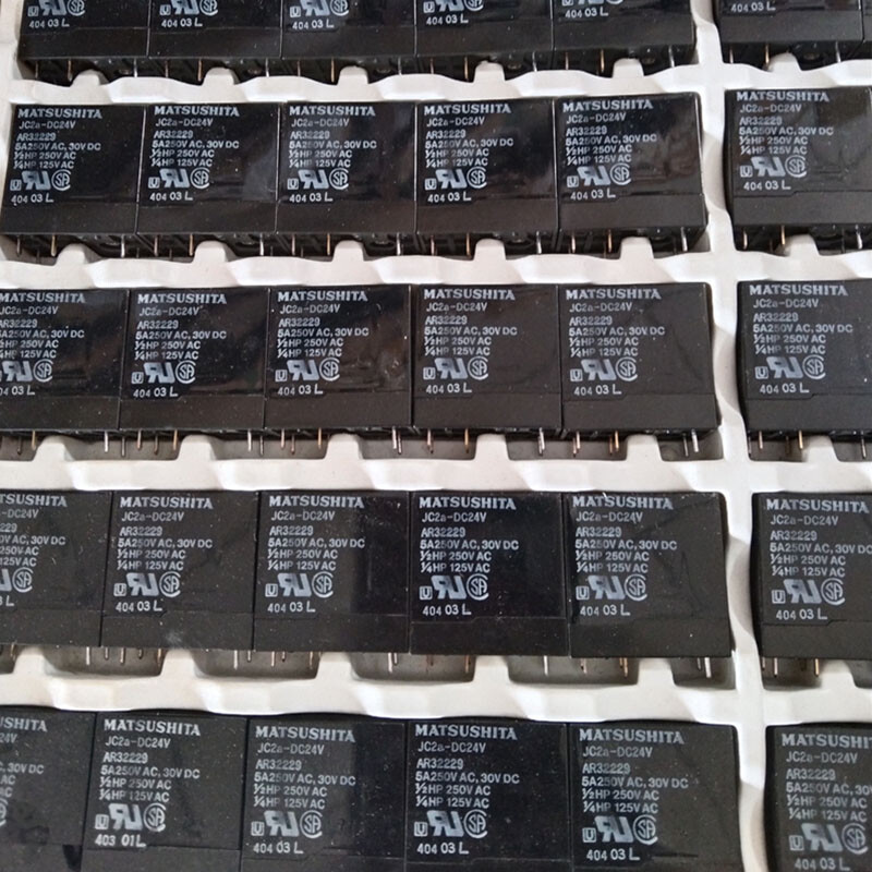 1PC MATSUSHITA JC2a-DC24V Power Relay 24VDC 6Pin 5A 250AVC 1PC MATSUSHITA JC2a-DC24V Power Relay 24VDC 6Pin 5A 250AVC