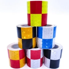 1 roll of outdoor reflective tape 2 inches x 118 feet, car safety warning decals