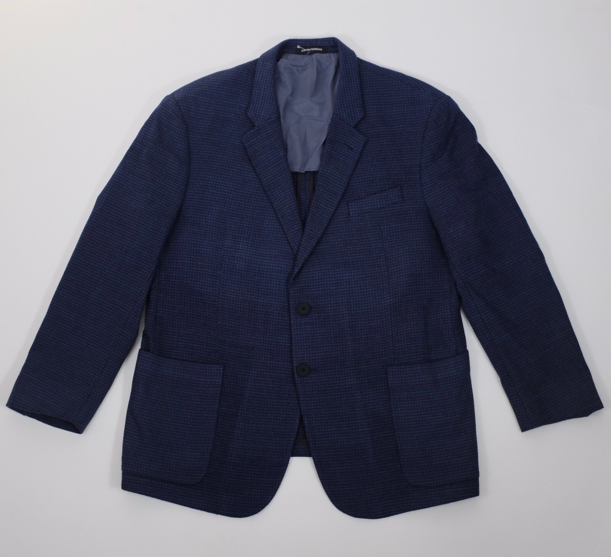 Emporio Armani jacket blazer 60 US 50 XXL navy G Line wool