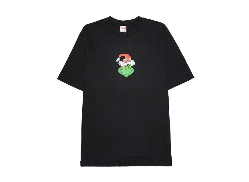 Tee shirt noir Supreme Grinch