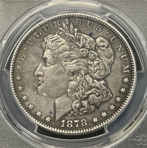 1878  7TF Morgan Dollar - Reverse of 1878, PCGS XF40
